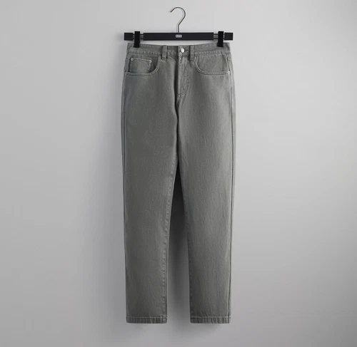 Pantalon jean délavé vert pastel Kith 101 Stafford "Tinge" taille 28