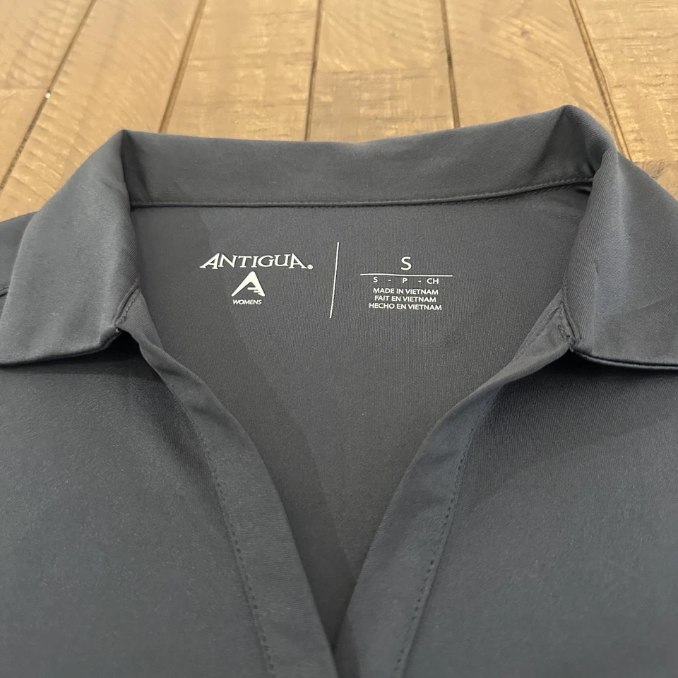 Nuevo con etiquetas Polo Antigua 78th EE. UU. Para mujeres Abierto Guijarro Playa Logo Homenaje Talla Para Mujer Pequeño Foto 3 de 4