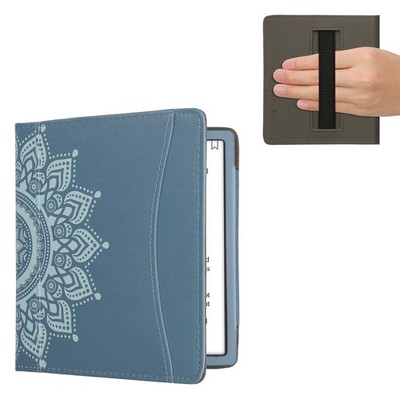 Flip Hülle für Onyx Boox Leaf 2 eReader Handschlaufe Cover Schutzhülle