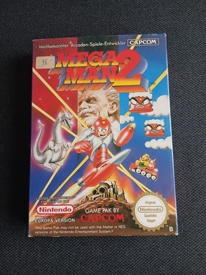 Mega Man 2 NES Nintendo PAL OVP vollständig (super Zustand + sehr rar)