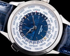 Patek Philippe 5230G-010 World Time Blue Skyline Limited Edition 18K WG 5