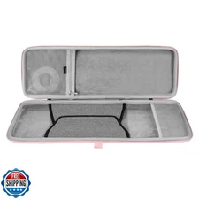 GEEKRIA 65% Keyboard and Mouse Combo Case, Hard Shell Travel Carr