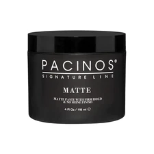 Matte Hair Paste - Firm Hold, No Shine, Sculpting & Styling Wax, Long L