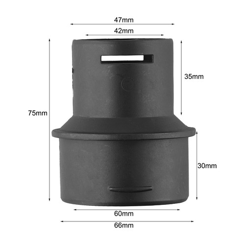 Air Vent Outlet For Car Heating Plastic Material Black Color Flat Air Vent - Picture 4 of 12