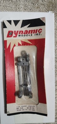 1/24 Dynamic Slot Car Chassis No. 518 Pit. Can 6001 Inline 1960s revell russkit