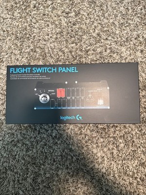 Logitech G Saitek Pro Flight Switch Panel - Black (945-000030)