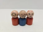 Vintage Fisher Price Amusement Park Peg People