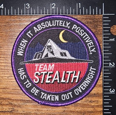 F-117 Night Hawk Team Stealth When It Has to Be Taken Out Overnight Patch