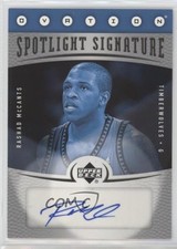 2006-07 Upper Deck Ovation Spotlight Signatures Rashad McCants #SS-RM Auto oh4