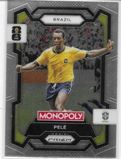 2026 Panini Prizm Monopoly World Cup Base Pele Brazil F Legend #16