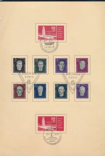 XE60660 Germany 1960 DDR anti-fascism heroes XXL FDC used