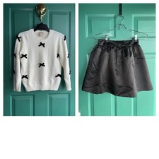 The Beaufort Bonnet Company size 12 sweater and Skirt set read description