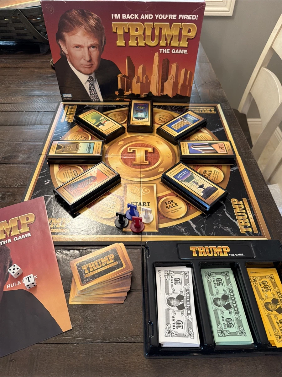 TRUMP THE GAME ボードゲーム Trump: The Game Contemporary Manufacture Game Boards Games for