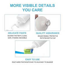 Pet Toothpaste for Dogs and Cats Safe to Swallow Freshens Breath Toothpaste