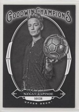2020 Upper Deck Goodwin Champions Black & White Megan Rapinoe #49 b8c