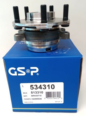 GSP 534310 Front Wheel Bearing and Hub Assembly HA590046 BR930715 513310