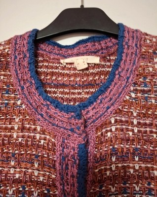 Blazer Strickjacke Esprit Jersay Boucle Gr. M Damen neuwertig