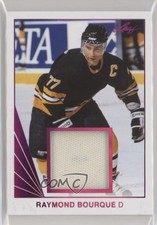 2017-18 Leaf 1990 Design Materials Magenta Ray Bourque Raymond #BM-32 HOF 0f4