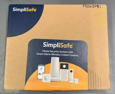 SimpliSafe Home Security System with Smart Alarm Wireless Indoor Camera •8-Piece