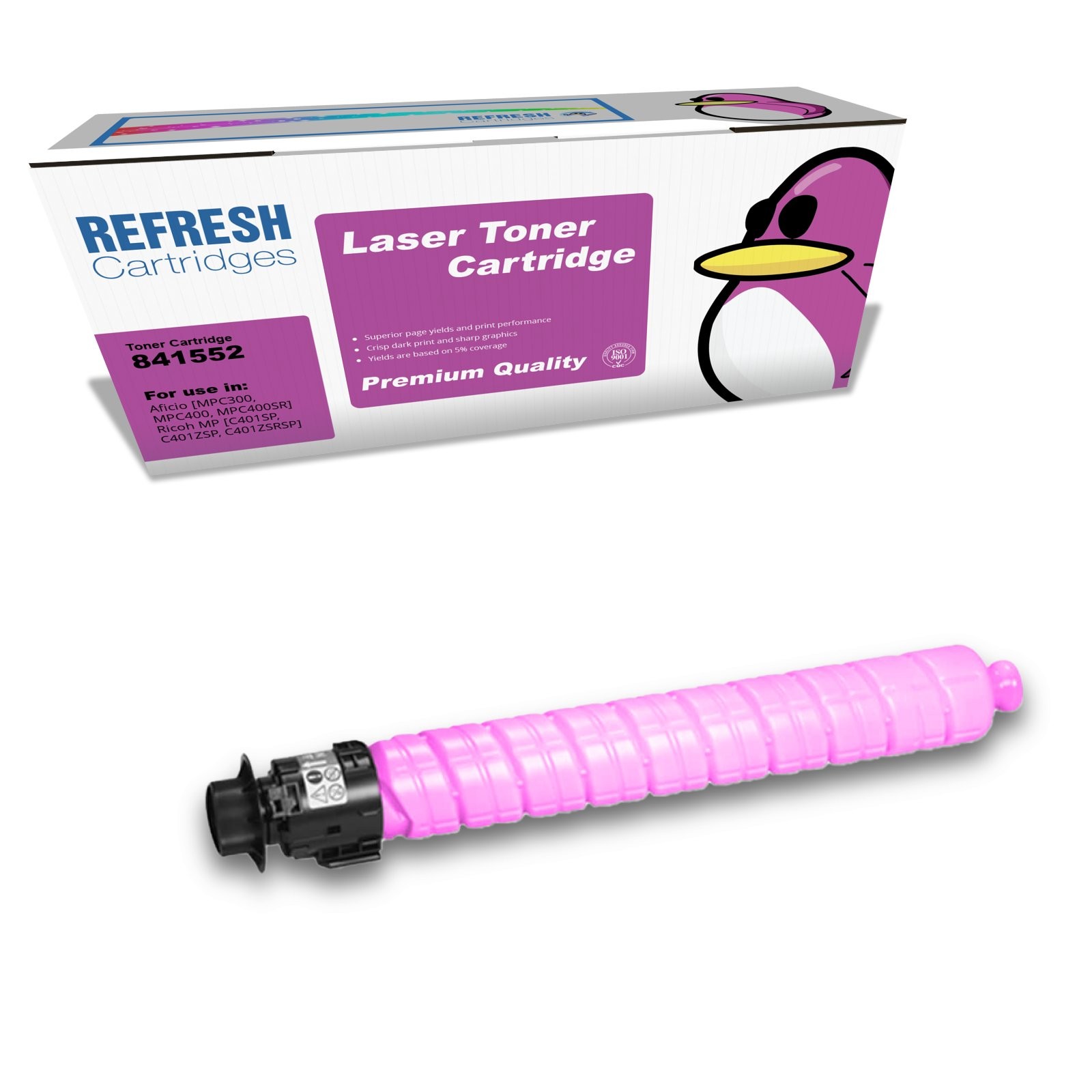 Refresh Cartridges Magenta 841301 Toner Compatible With Ricoh Printers