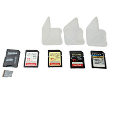 PNY 128GB + (3) SanDisk 32GB SDHC Memory Card + (1) 32GB Extreme Ultra microSD