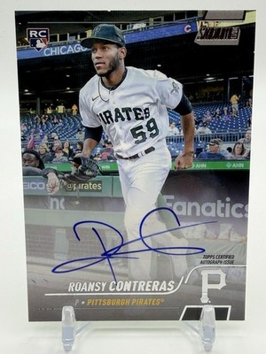 2022 Topps Stadium Club - Autographs Roansy Contreras #SCBA-RCO (AU, RC)
