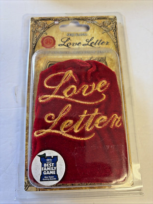 Love Letter Game In Original (Clamshell) AEG 5104 Card Game New In Box