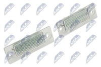 2X LED Kennzeichenbeleuchtung Hinten Links Rechts FÜR Skoda VW