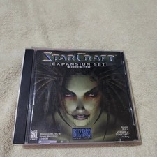 StarCraft Brood War Expansion Set Standard Case PC CD-ROM Blizzard