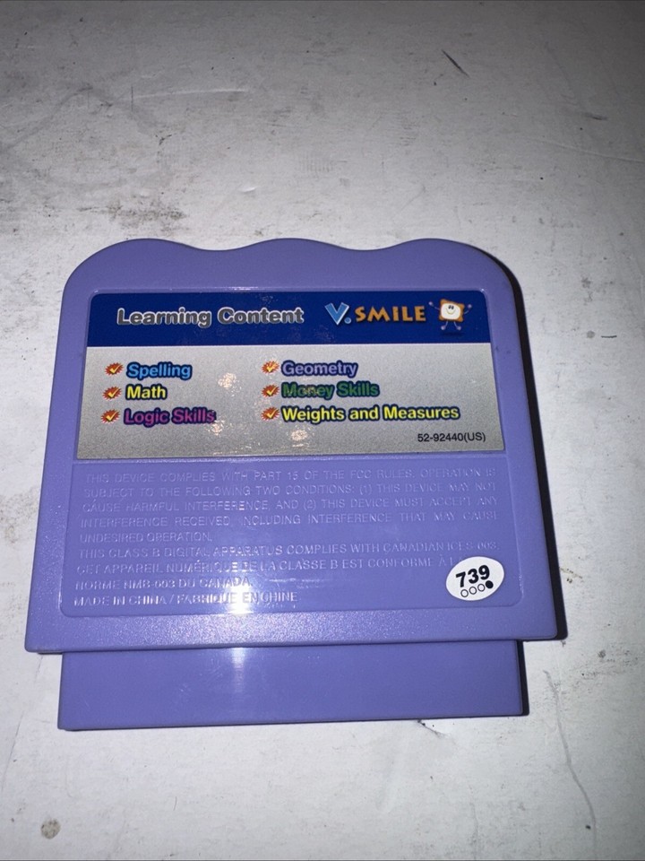 Vtech V Smile Spongebob Squarepants Sponge Game Cartridge. (f) | eBay
