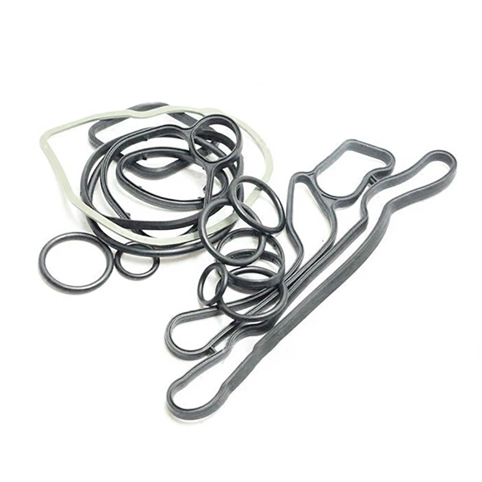 15pcs Engine Oil Cooler Gasket Seal Set For Chevrolet Astra Vectra Zafira Signum - Image 4 of 4