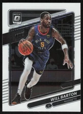 Will Barton 2021 Panini Donruss Optic # 61 Denver Nuggets Base