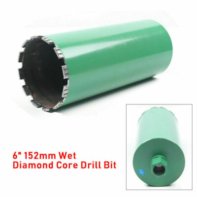 6''  Premium WET Diamond Core Drill Bit Core Bore Can Concrete Hard Material New