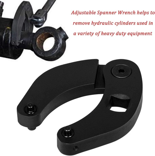 Adjustable Gland Nut Wrench 1266 Pin Spanner Tools for Hydraulic Cylinders - Picture 3 of 8