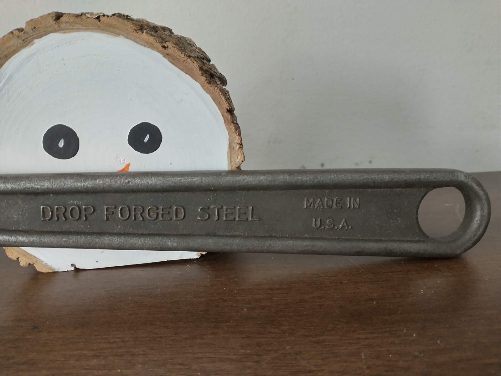 Vintage CRESCENT TOOL Co. 12" Inch Adjustable Wrench Jamestown, NY USA