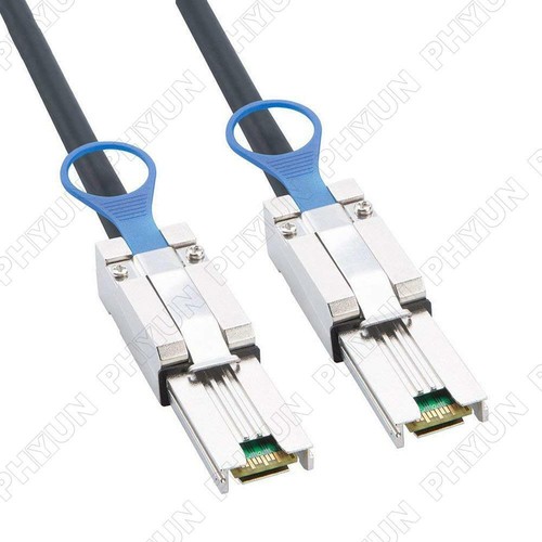 1M Mini SAS 26P SFF-8088 to SFF-8088 SAS 26 Pin External Cable Disk Array Line - Picture 5 of 8