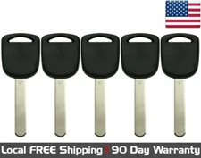 5x New Replacement Transponder Key for Select Honda Vehicles PCF7938 G Chip