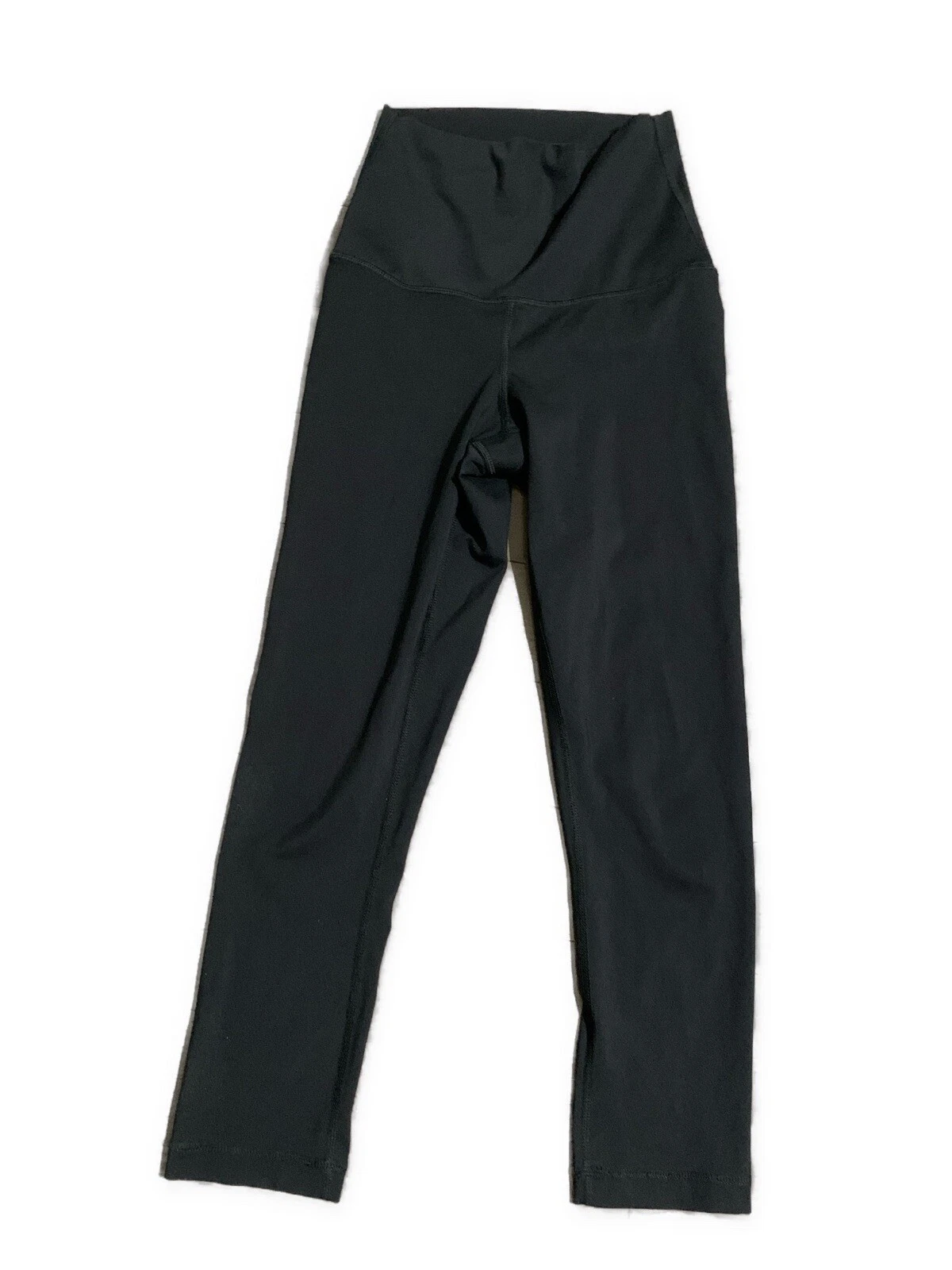 yogalicious lux athletic solid high waist rise calf leggings