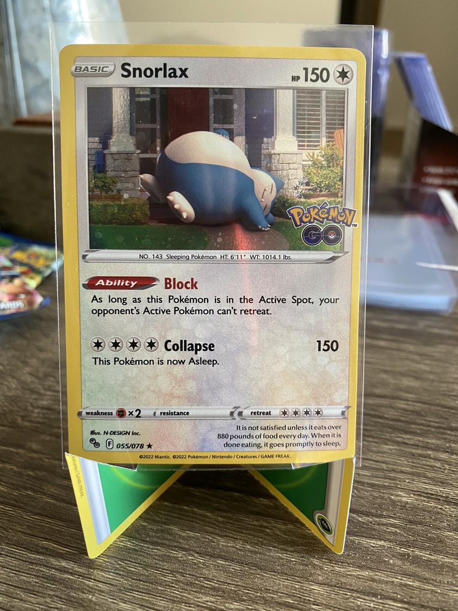 snorlax pokemon go card Amazon.com: Pokmon TCG: GO Tin