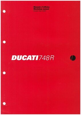 DUCATI Workshop manual 748R '01 　マニュアル　① Ducati Motorcycle Motorbike 748R Workshop Manual | eBay