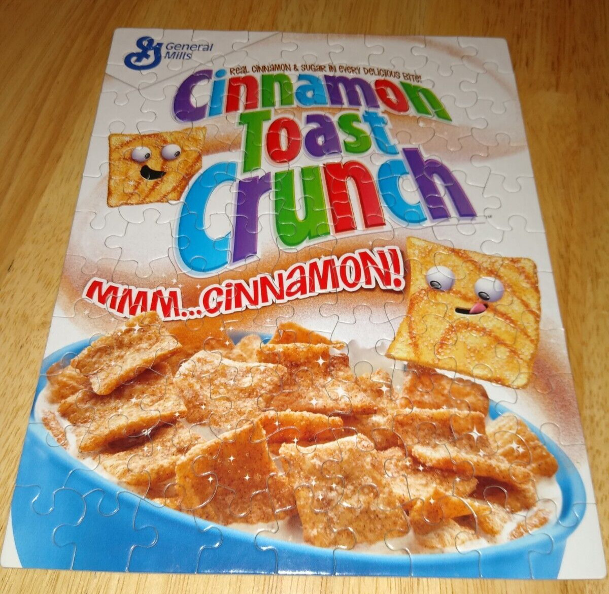 Cinnamon Toast Crunch Cereal Box 100 Piece Mini Puzzle Inv. 100