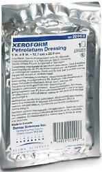 Xeroform Petrolatum Impregnated Dressing, 1 x 8 Inch, Derma Sciences DKC77034,
