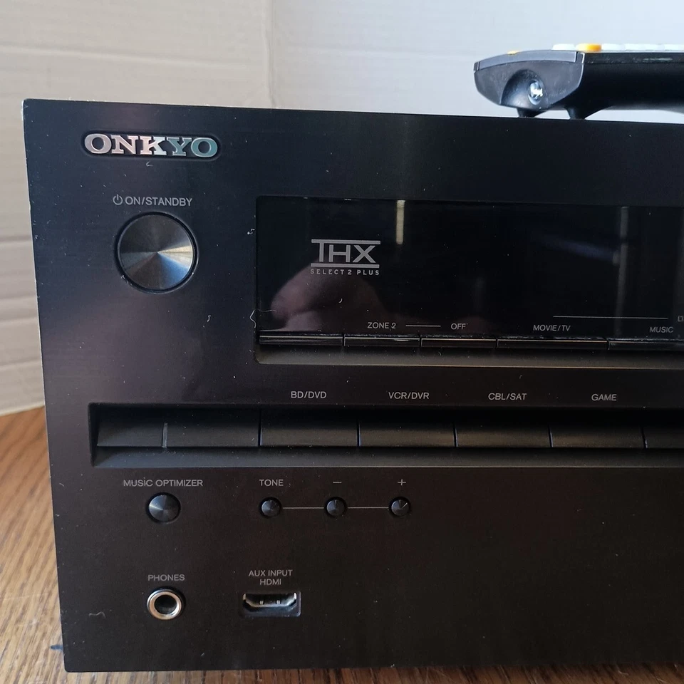 Onkyo AV Receiver TX-NR609 Amplifier 7.2 Surround Sound Network HDMI HD DTS 4K - Image 2 of 4