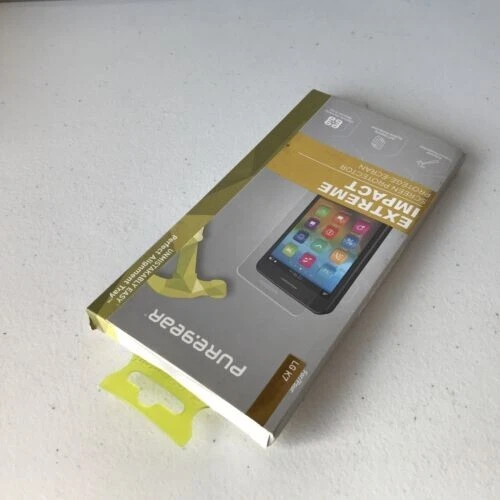 Protector de pantalla PureGear Extreme Impact con bandeja de alineación para LG K7 - Transparente Foto 4 de 4