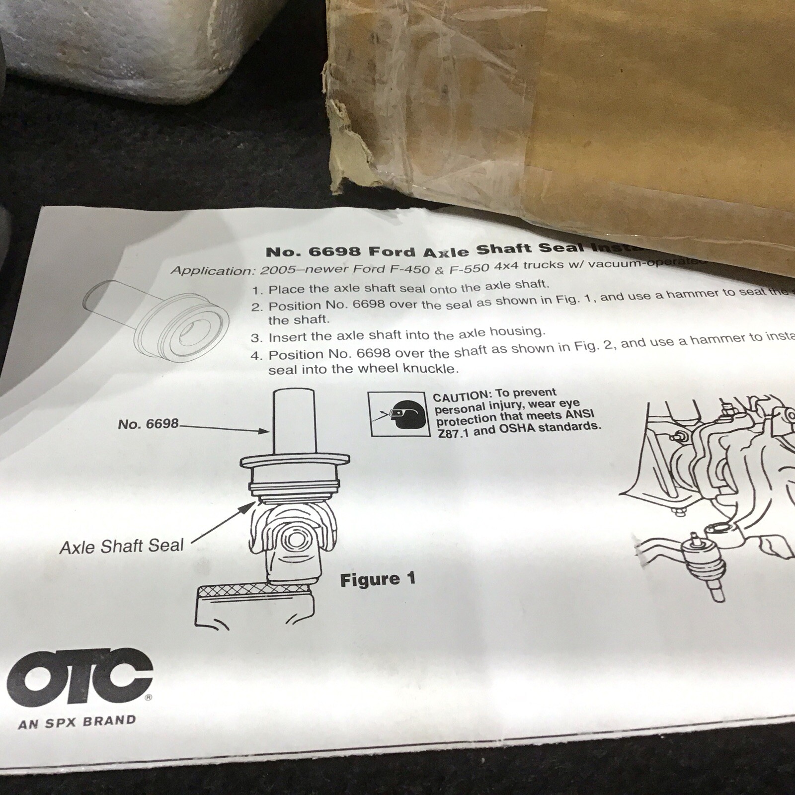 OTC Tools & Equipment OTC 6698 Ford Axle Shaft Seal Installers Ford