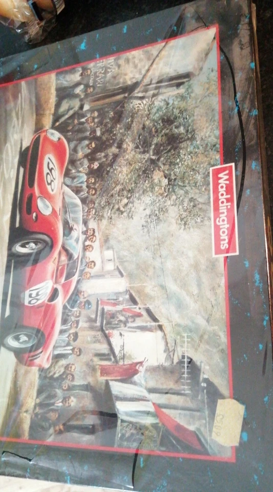 FERRARI 275 500 PIECE JIGSAW PUZZLE 1990 15803 WADDINGTONS NEW & SEALED RARE - Image 3 of 4