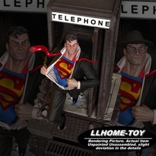 Clark Kent Supeman Phonebooth 1:6 Model Kit Unpainted 3d Print GK Statue Figure