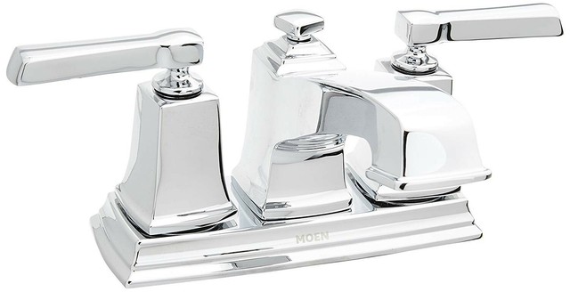 Brand New Moen Ws84800 Boardwalk Two Handle Low Arc Bathroom