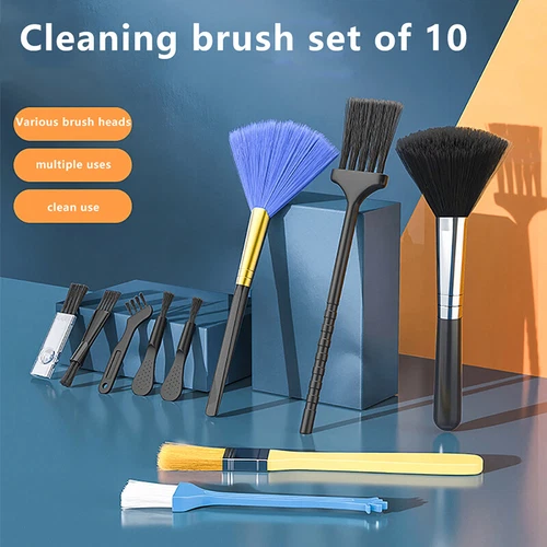10Pcs Keyboard Cleaning Brush Kit Anti-static For Laptop Household Cleaning Tool