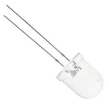 10 x Green 10mm LED Water Clear 15,000mcd 30°